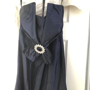 Navy blue Mother of the Bride Gown